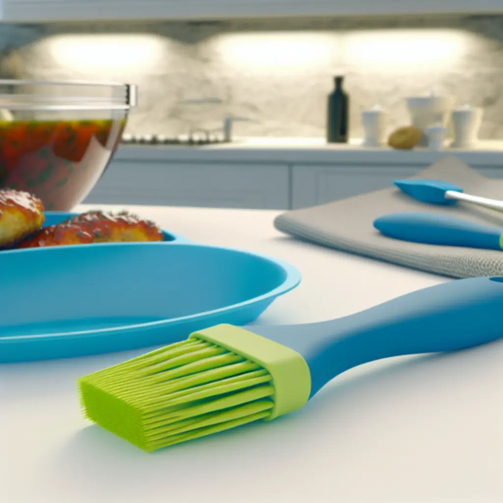 Silikonowy pędzelek kuchenny odporny na wysoką temperaturę