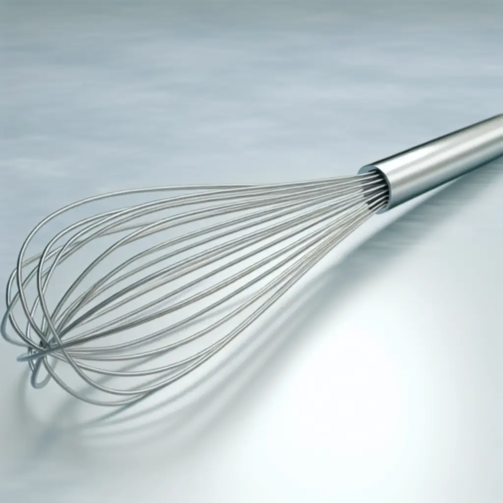 Klasyczna stalowa trzepaczka o długości 28 cm